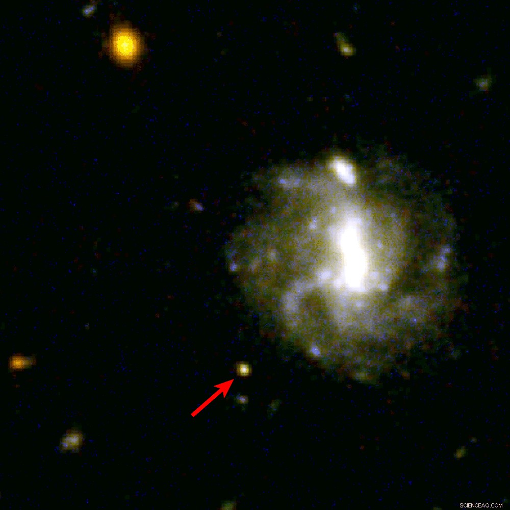 First-Ever Light Captured from Distant Neutron Star Merger