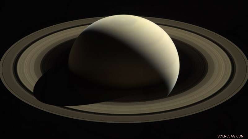 New Cassini Study Unveils How Saturn’s Internal Flows Shape Its Powerful Winds