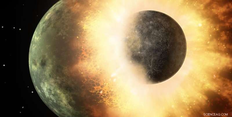Caltech Study Reveals Giant Impacts Significantly Lower Planetary Internal Pressure