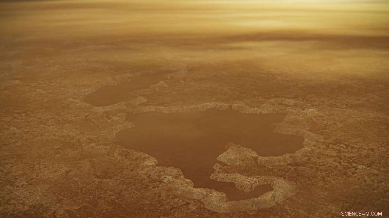 Cassini Data Indicates Titan s Methane Lakes Are Impact Craters
