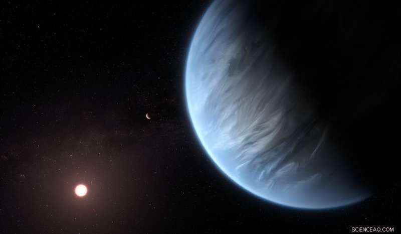Water Found on Exoplanet K2‑18b, a Prime Candidate for Life
