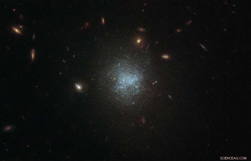 Hubble Reveals Faint Low‑Surface‑Brightness Galaxy UGC 695
