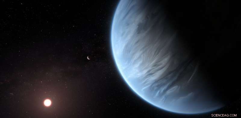 Astronomers Detect Water on a Potentially Habitable Exoplanet for the First Time