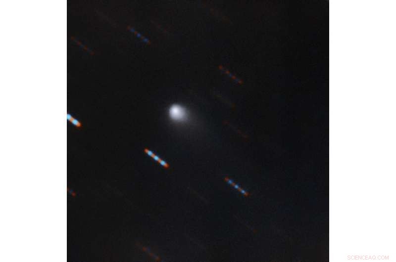 Gemini Observatory Releases Stunning Multicolor Image of First Interstellar Comet (C/2019 Q4 Borisov)