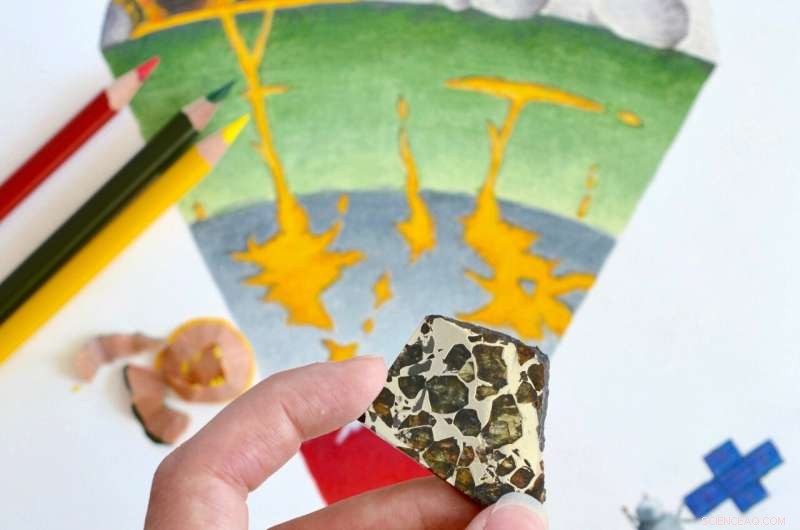 Scientists Propose Molten Iron Eruptions on Rare Metallic Asteroids