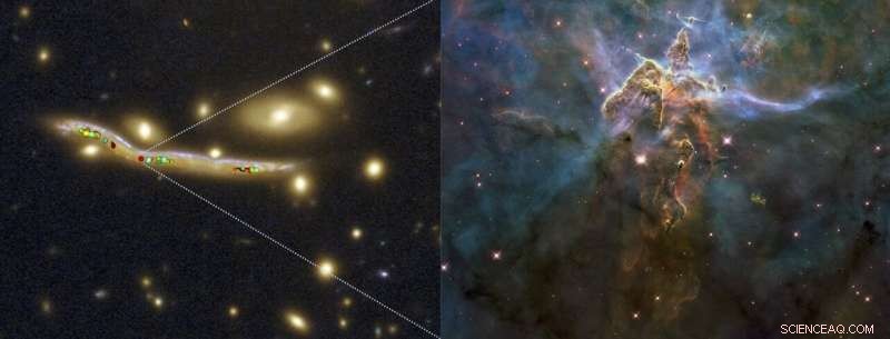 Unveiling Stellar Nurseries in Distant Galaxies