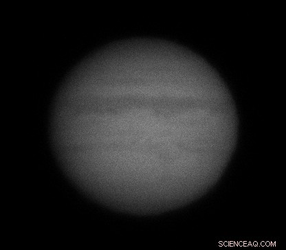 August Meteor Impact on Jupiter: Stony-Iron Fragment Lights Up the Giant Planet