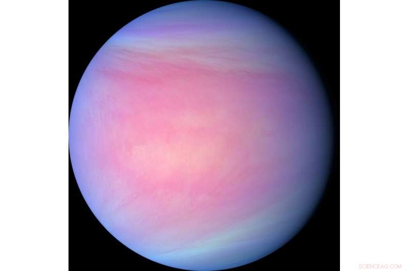 Venus Reveals Dynamic Cloud Activity in Stunning Visuals