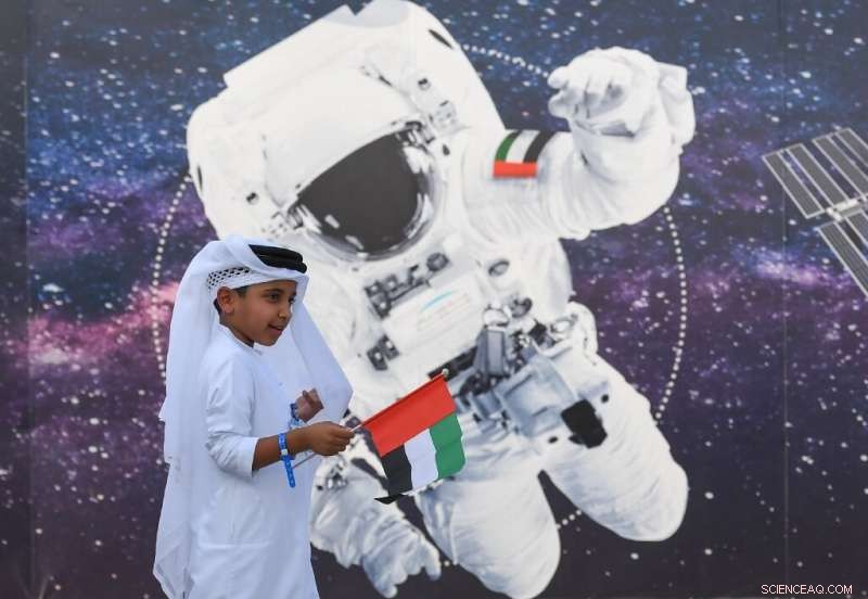 UAE Celebrates Launch of Its First Astronaut to the ISS