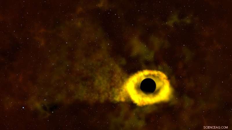 Scientists Witness Black Hole Tear Star Apart in Stunning Observation