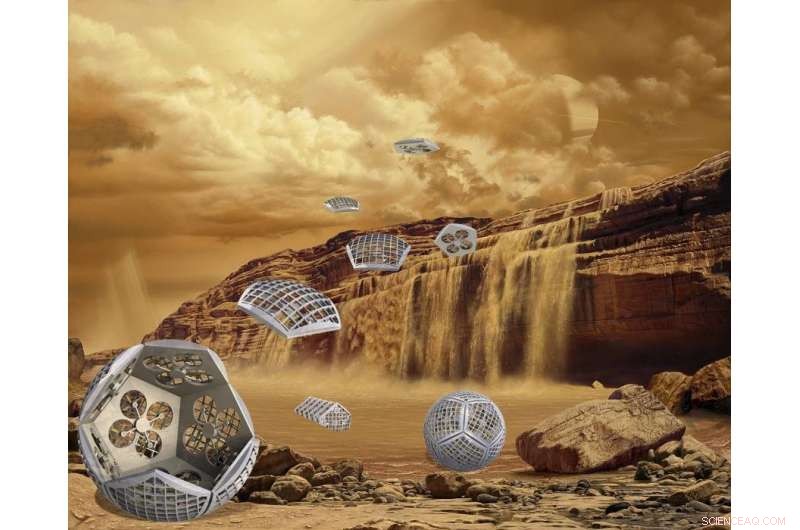 NASA Develops Transformable Robots for Exploration of Saturn’s Moons