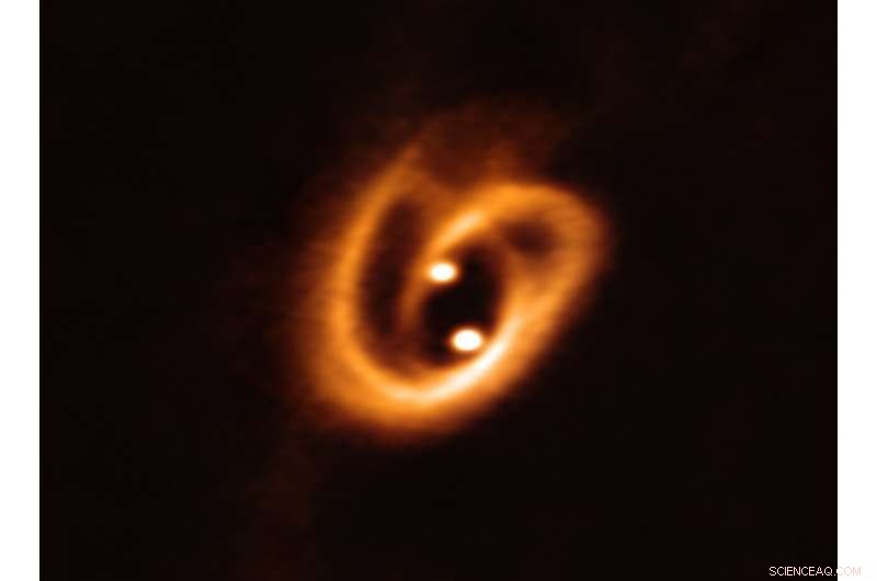 Astronomers Unveil How Twin Stars Accumulate Material in a Binary System