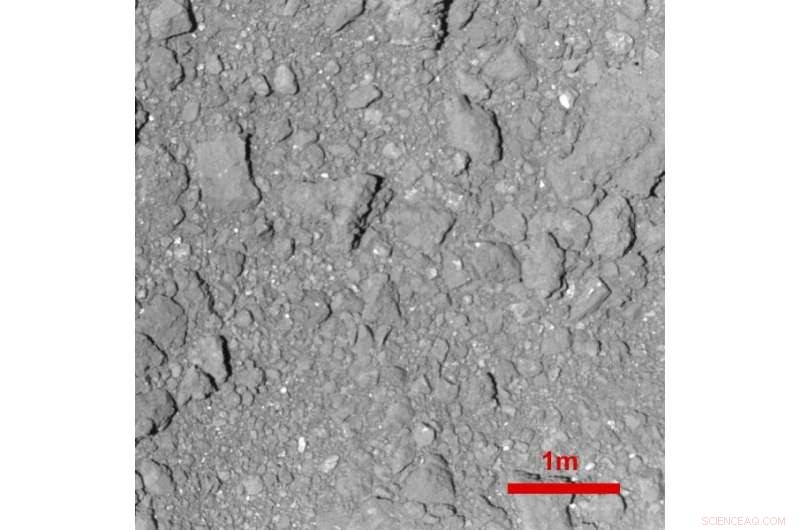 Hayabusa2 Delivers Final High-Resolution Image of Asteroid Ryugu