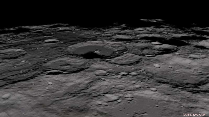 New Study Indicates Multiple Origins for Lunar South Pole Ice Deposits