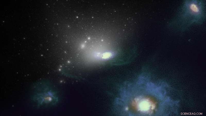 Milky Way Captures Tiny Satellite Galaxies from a Neighboring System