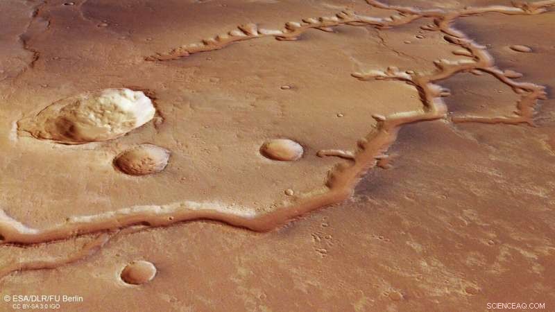 Mars Express Captures Ancient Nirgal Vallis River Valley