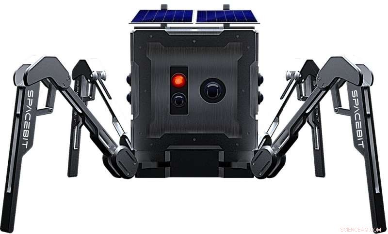 Robotic Spider Rovers Set to Explore the Moon