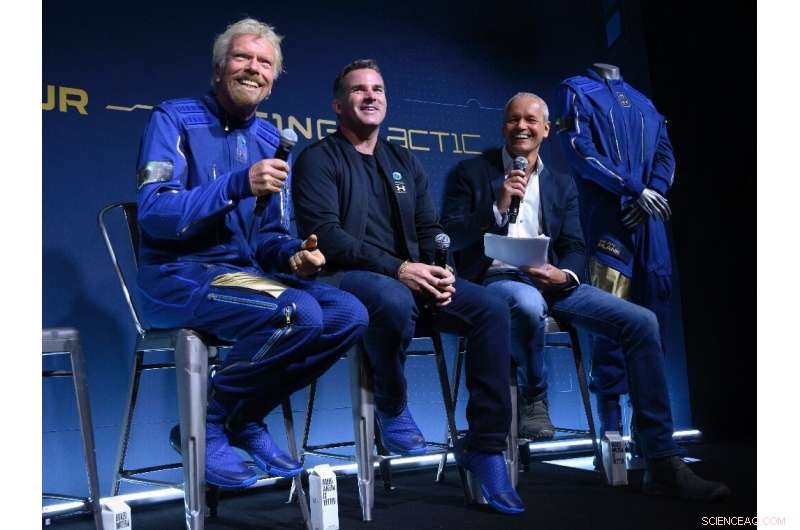 Virgin Galactic Debuts New Commercial Space Suits for Future Private Astronauts
