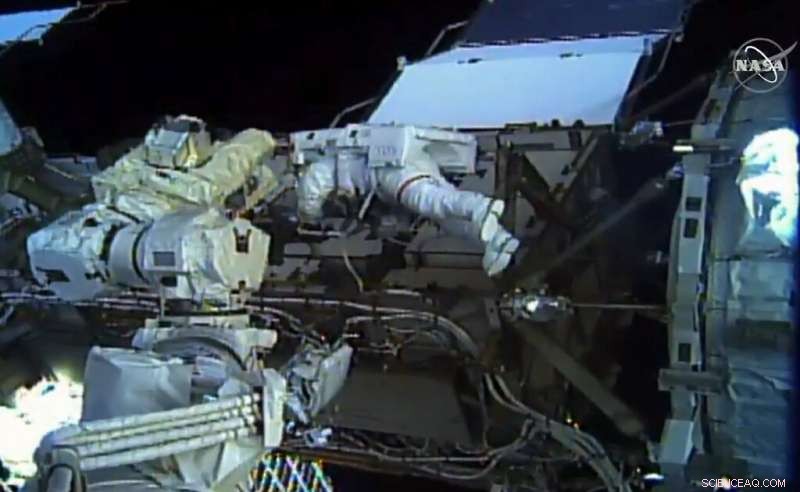 Historic First: US Astronauts Conduct All-Female Spacewalk