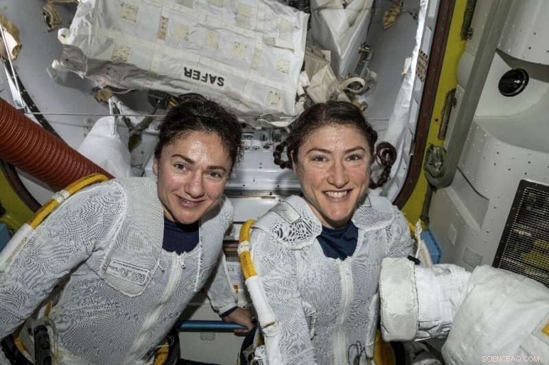 First All‑Female Spacewalk Team Sets Ambition to Reach the Moon