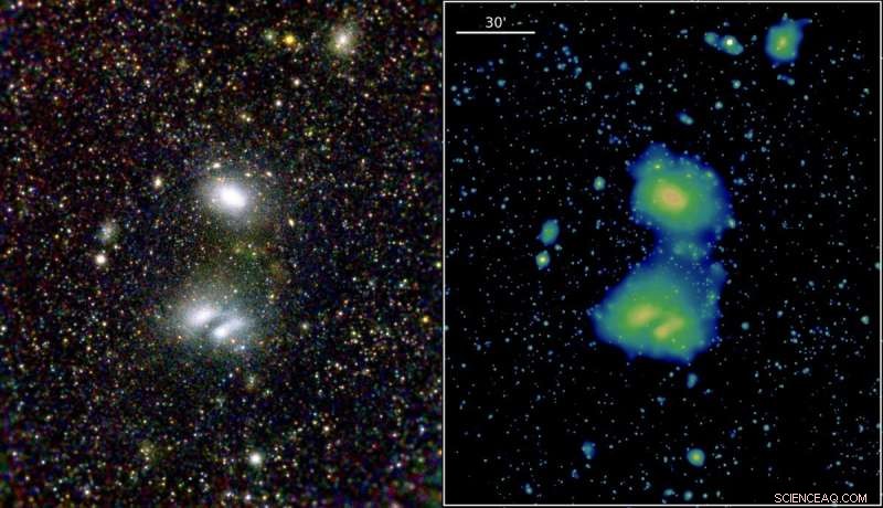 eROSITA Captures Stunning First Images of Interacting Galaxy Clusters
