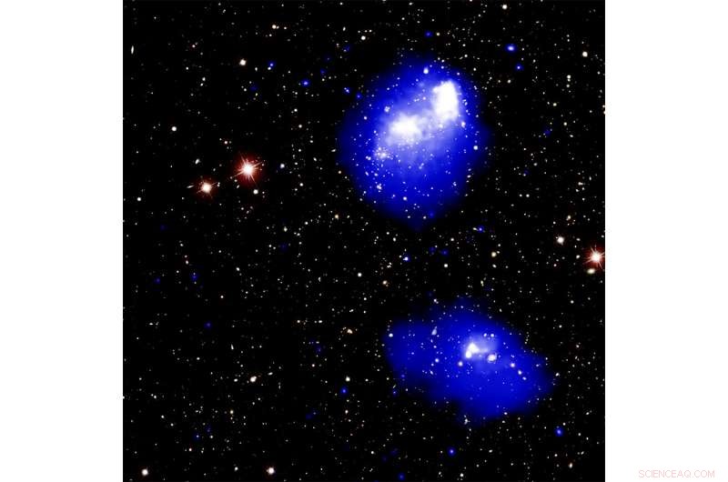 Chandra Reveals Formation of a Cosmic Mega-Cluster