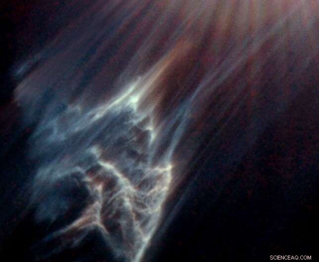 Hubble Captures Ghostly Barnard’s Merope Nebula in the Pleiades Cluster