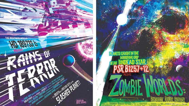 NASA Unveils New Exoplanet Posters for Halloween