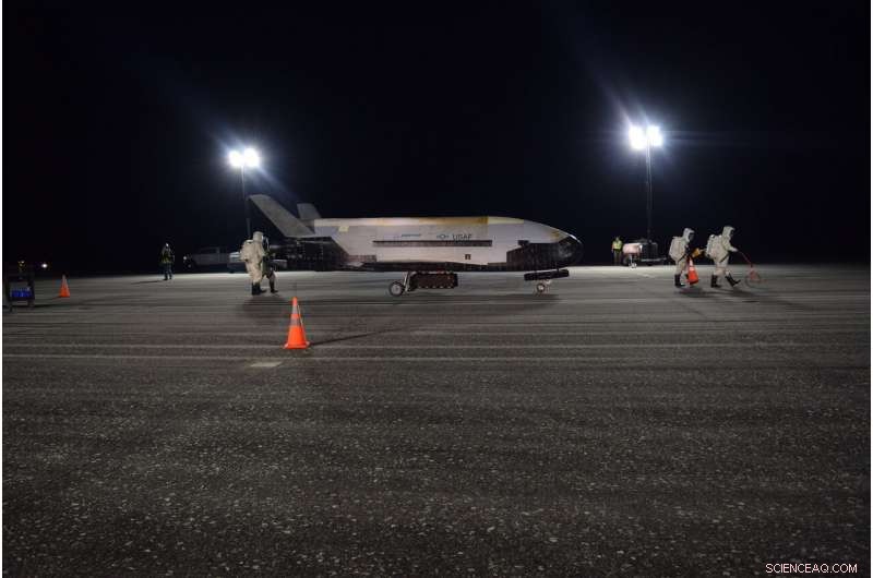 Air Force’s X‑37B Space Plane Lands After Record‑Breaking Two‑Year Mission