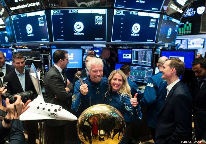 Virgin Galactic Goes Public: First Space Tourism Company to List on the NYSE