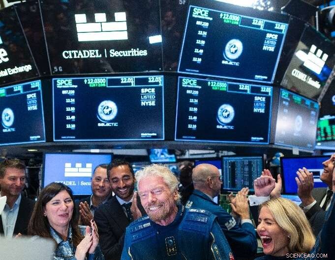 Virgin Galactic Goes Public: First Space Tourism Company to List on the NYSE
