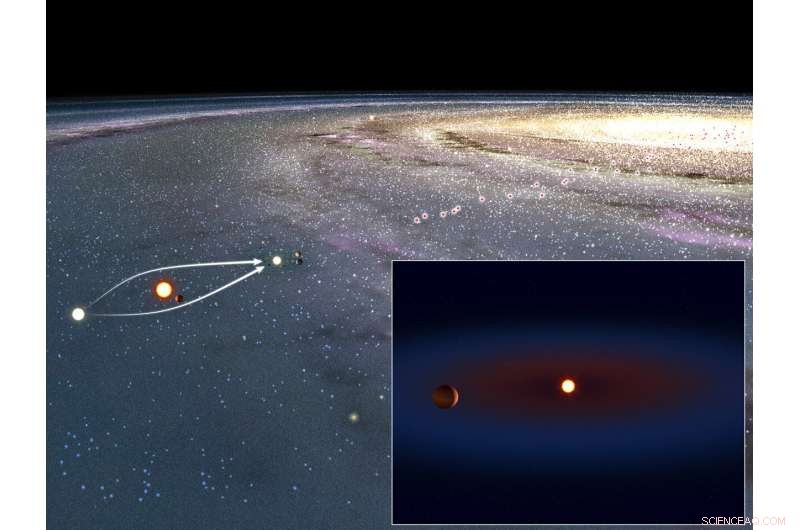 Global Telescopes Confirm Exoplanet Orbiting Nearby Star via Gravitational Microlensing
