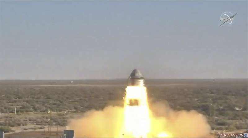 Boeing Starliner Crew Capsule Passes Key Flight Test at White Sands Desert Range