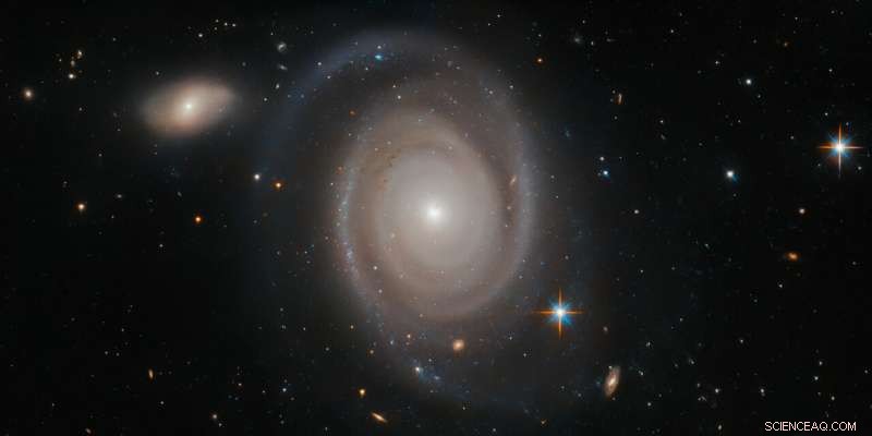 Hubble Reveals Unexpected Galactic Neighborhood of NGC 1706