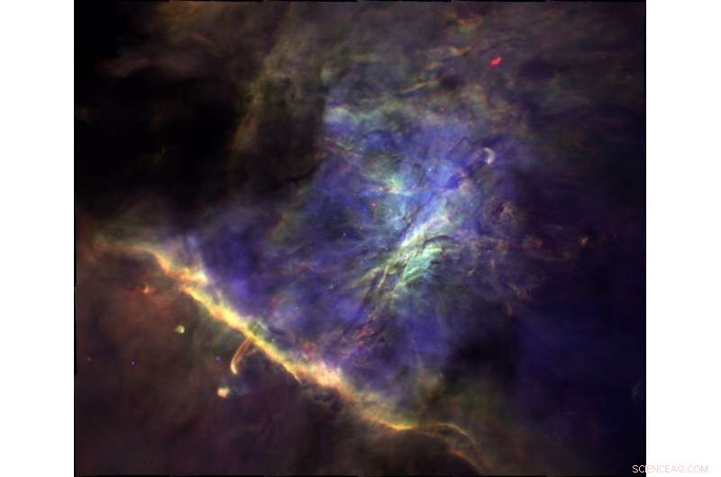 New Emission Line Maps Hydrogen Molecule, Key to Star Formation