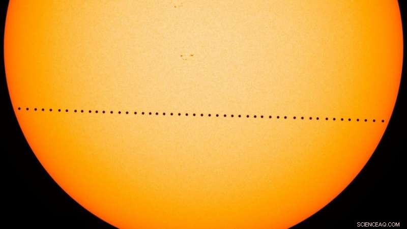 Mercury s Rare Transit Across the Sun on Nov. 11, 2019 – Watch the Planet Pass Between Earth and the Sun