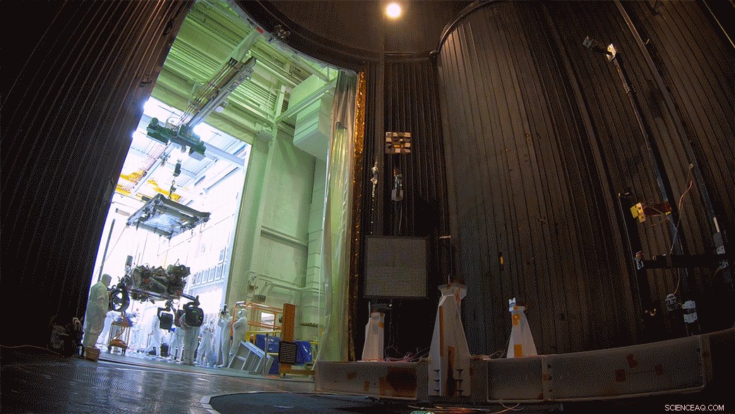NASA s Mars 2020 Rover Enters Test Chamber for Mars‑Environment Simulation