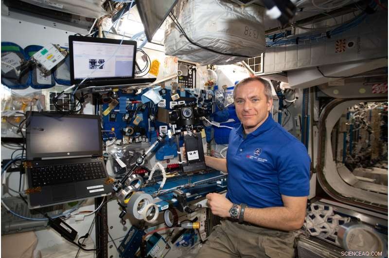 VR Camera Chronicles Daily Life and Science aboard the International Space Station