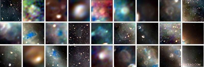 Outback Telescope Reveals Milky Way Center and Stellar Remnants