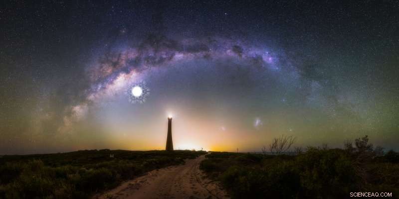 Outback Telescope Reveals Milky Way Center and Stellar Remnants