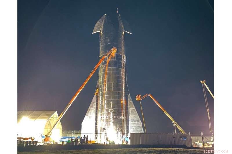 SpaceX’s Starship Mk1 Prototype Sustains Top Damage During Flight Test