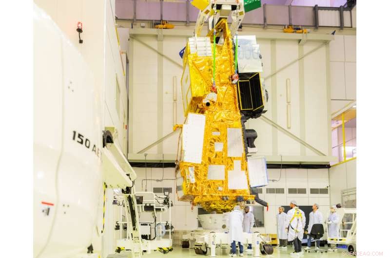 ESA ESTEC Test Centre Evaluates MetOp Second Generation’s Structural and Thermal Models