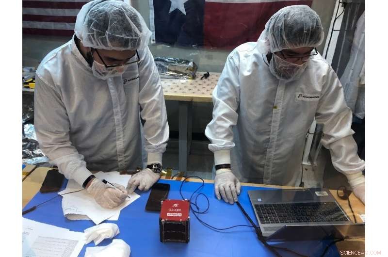 Mexican Students Launch Mini Satellite to the ISS