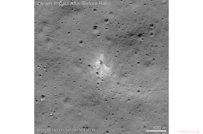 NASA Locates Crashed Indian Vikram Moon Lander with Help of Amateur Space Enthusiast