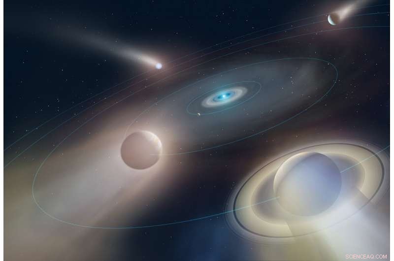 Astronomers Discover First Giant Exoplanet Orbiting a White Dwarf