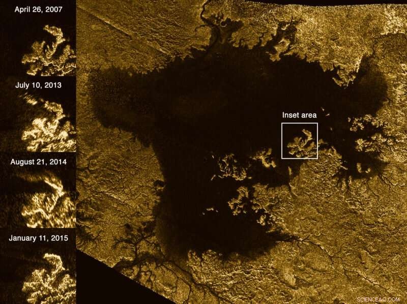 Scientists Uncover the Chemical Mix Driving Nitrogen Bubbles in Titan s Lakes