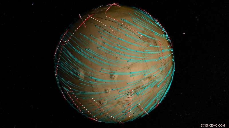 First Comprehensive Map of Mars  Global Wind Patterns Unveiled by Scientists