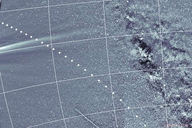 NASA’s WISPR Camera Captures Rare Dust Trail of Asteroid 3200 Phaethon