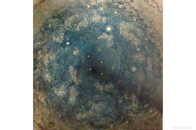 NASA’s Juno Mission Reveals New Cyclone at Jupiter’s South Pole