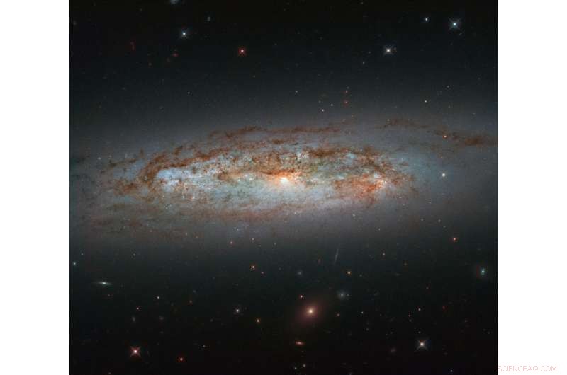 Hubble Reveals Stunning Portrait of NGC 3175 in Antlia